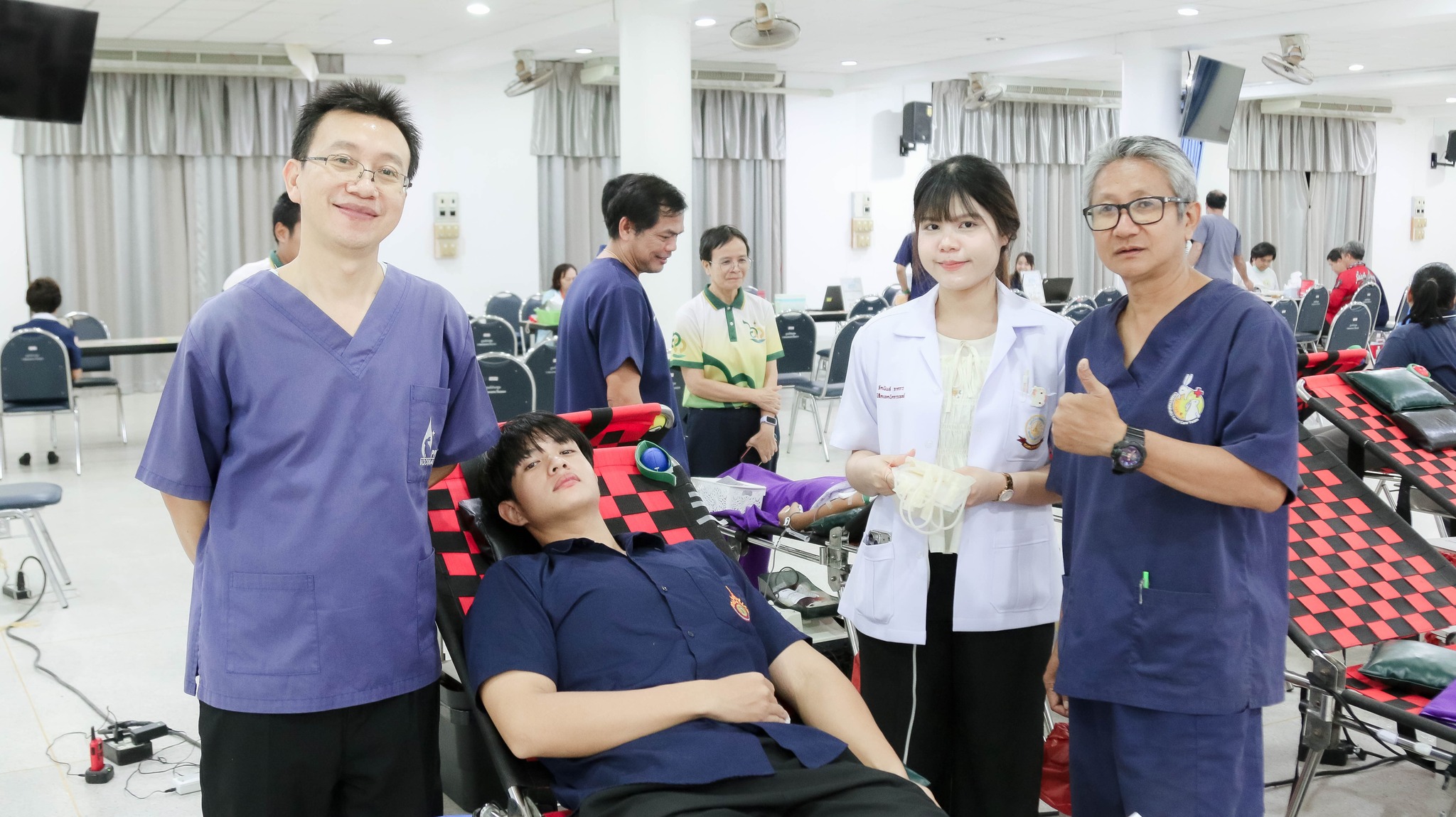 โครงการ “บริจาคโลหิตเพื่อช่วยเหลือเพื่อนมนุษย์